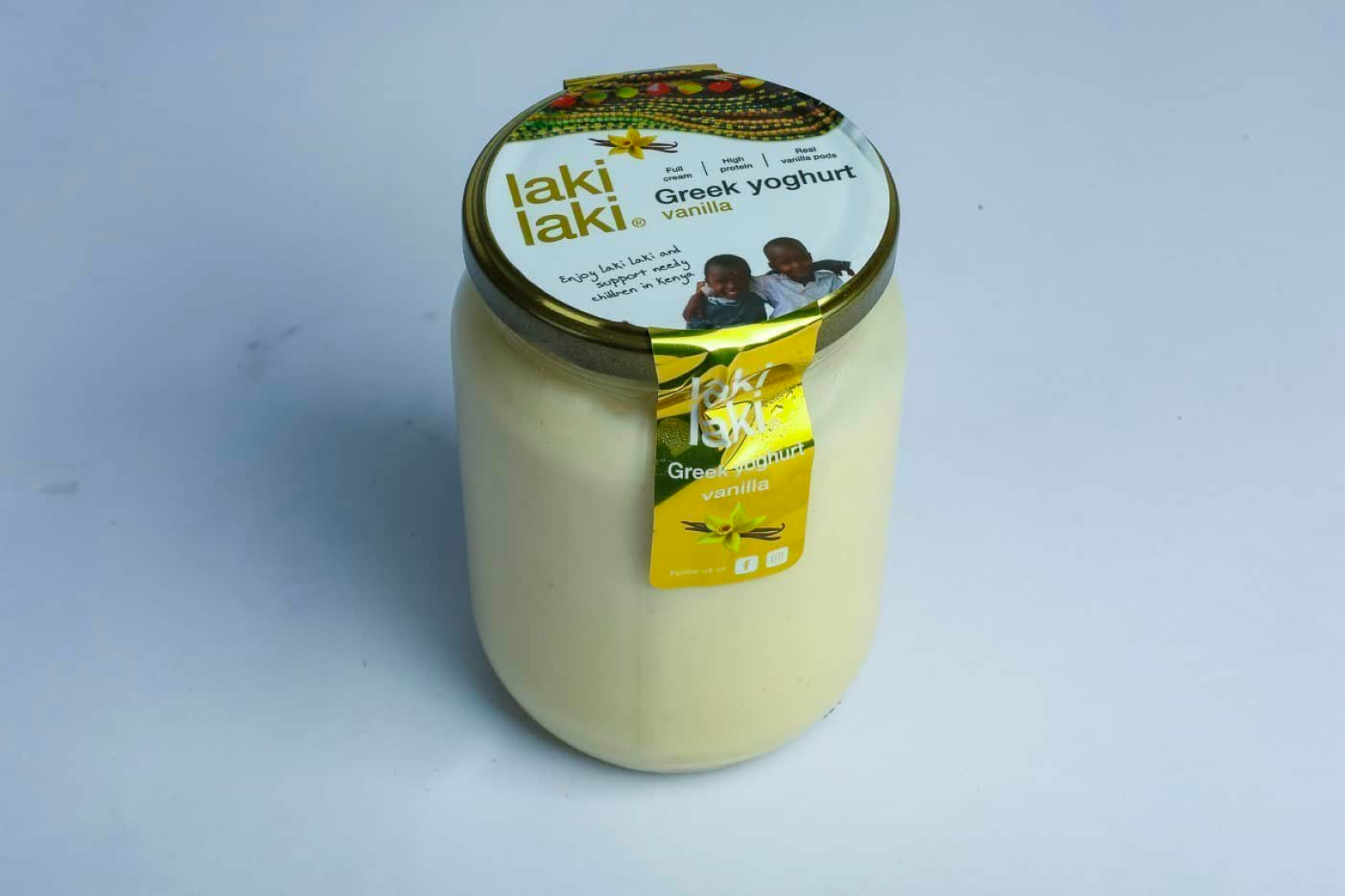 LAKI LAKI 700ML GREEK YOGHURT VANILLA